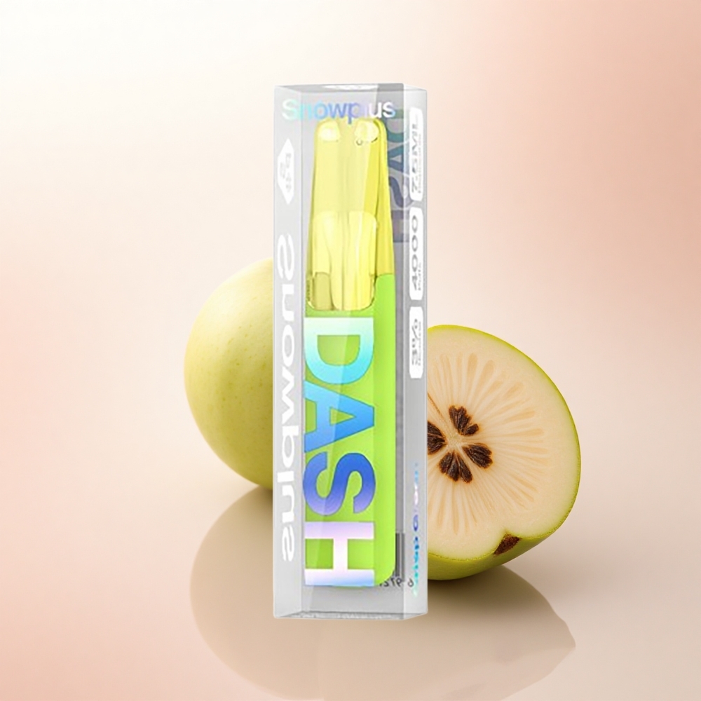 Snowplus Dash 4000 Puffs Crisp Green Ceramic 7.5ml 530mAh