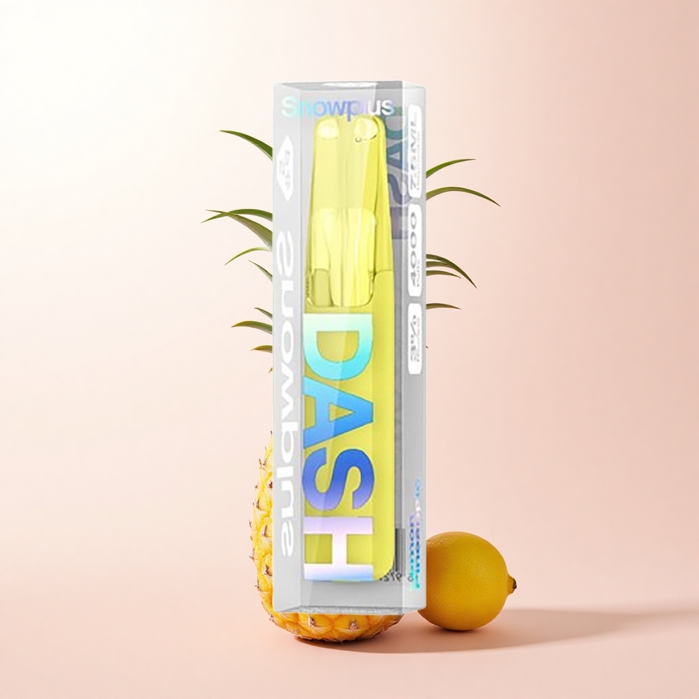 Snowplus Dash 4000 Puffs Lemon Pineapple Ceramic 530mAh 5% Nicotine