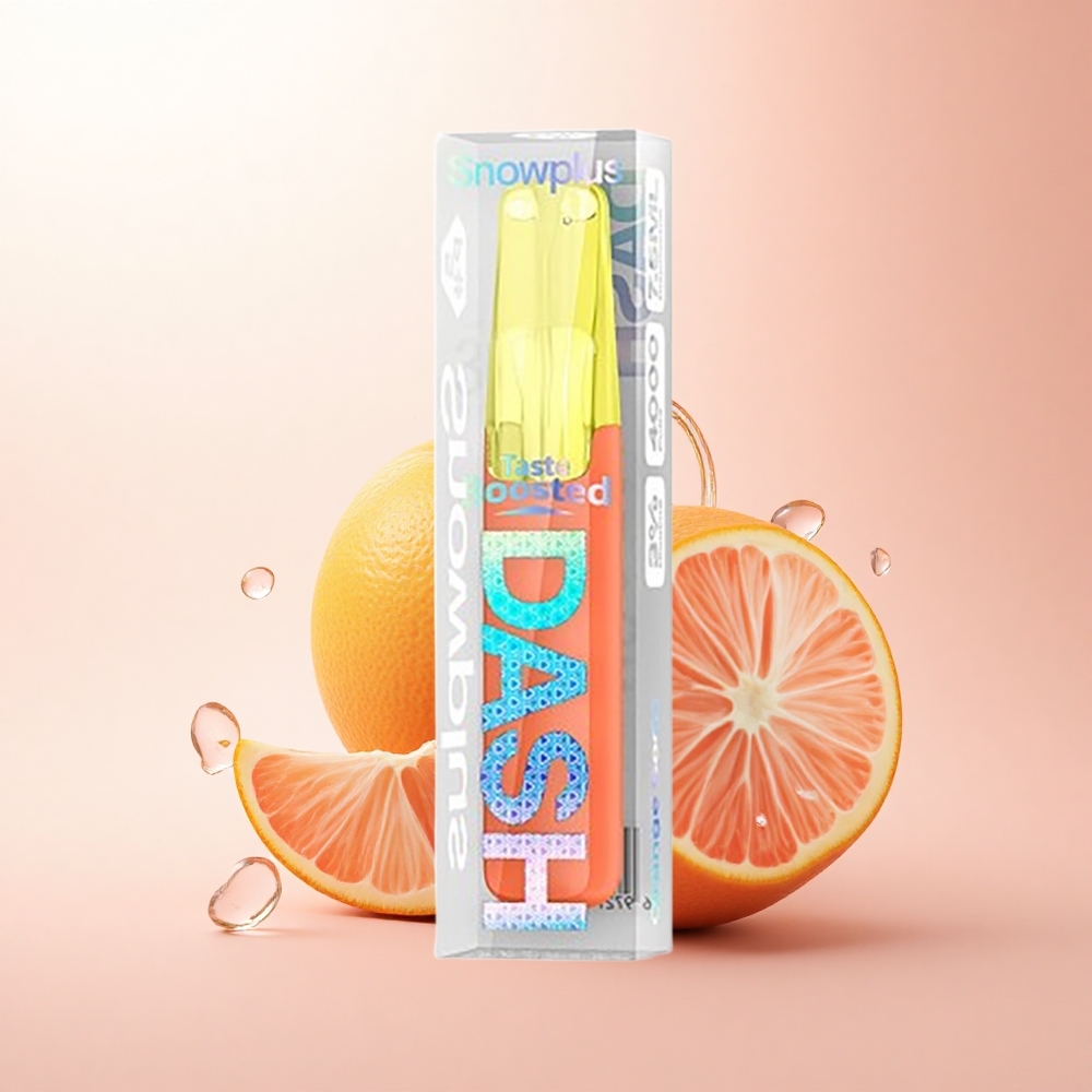 Snowplus Dash 4000 Puffs Orange Soda Ceramic 530mAh 5% Nicotine