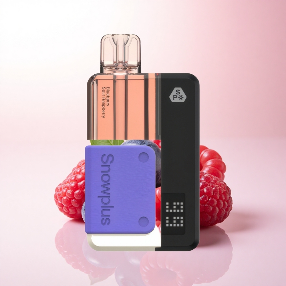 Snowplus Swift 15000 Puffs Pod Kit Blueberry Sour Raspberry Dual Mesh 1000mAh 12ml Refillable