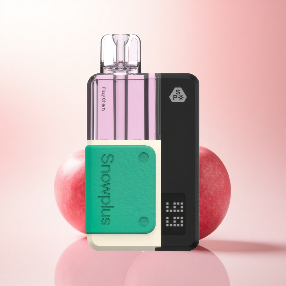 Snowplus Swift 15000 Puffs Pod Kit Fizzy Cherry Dual Mesh 1000mAh Refillable Pod Kit