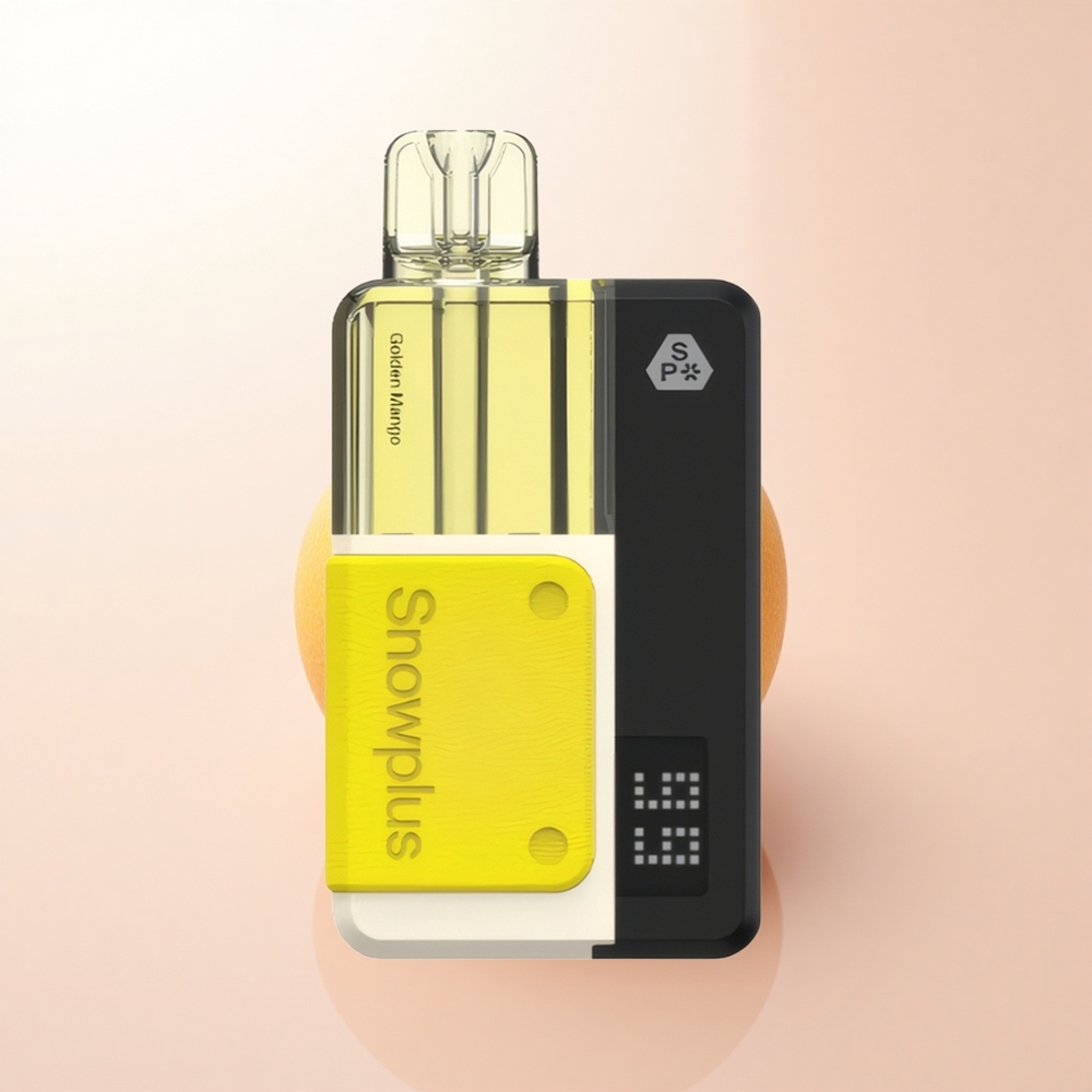 Snowplus Swift 15000 Puffs Pod Kit Golden Mango Dual Mesh 1000mAh 12ml