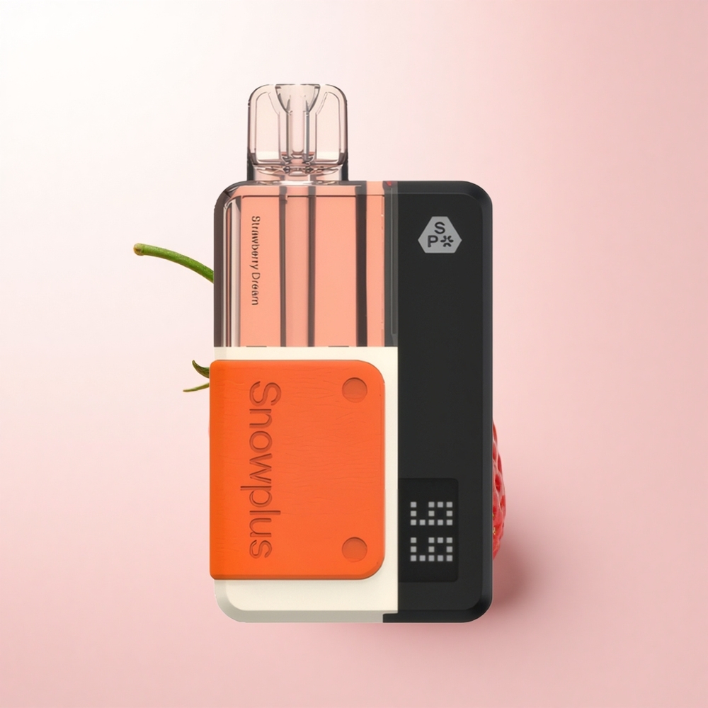 Snowplus Swift 15000 Puffs Pod Kit Strawberry Dream 2+10ml Dual Mesh 1000mAh