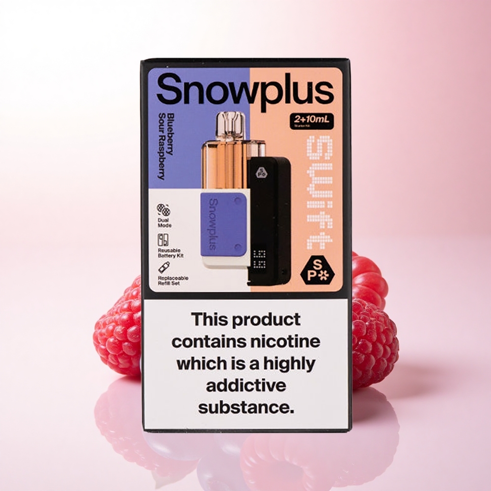 Snowplus Swift 5000 Puffs Blueberry Sour Raspberry 1000mAh Dual Mesh 2% Nicotine