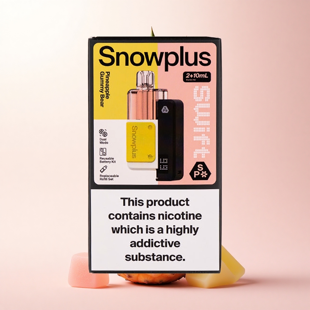 Snowplus Swift 5000 Puffs Pineapple Gummy Bear 1000 mAh Dual Mesh