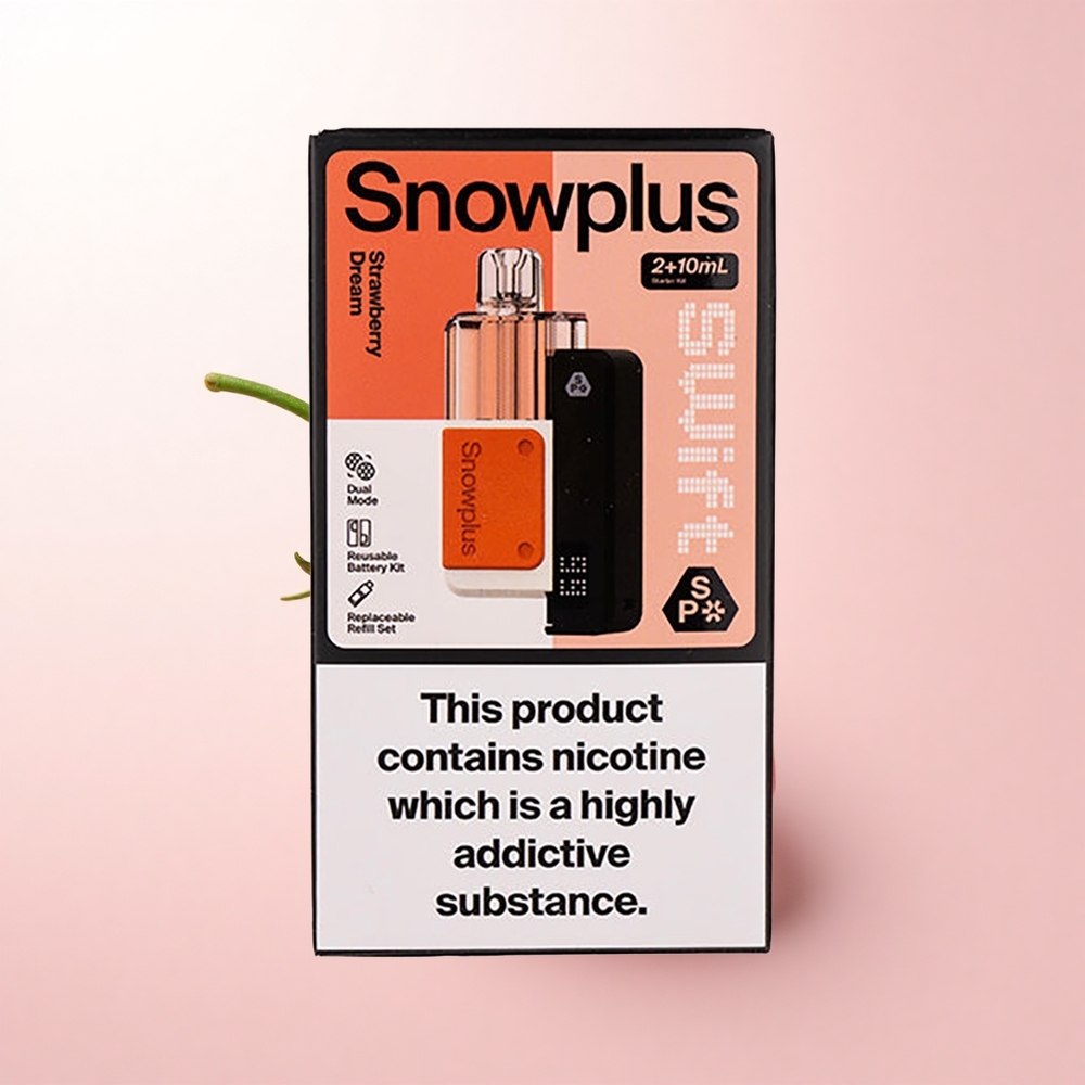 Snowplus Swift 5000 Puffs Strawberry Dream 1000mAh Dual Mesh