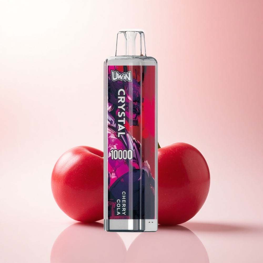 Uwin Crystal 10000 Puffs Cherry Cola RGB 650mAh 18ml
