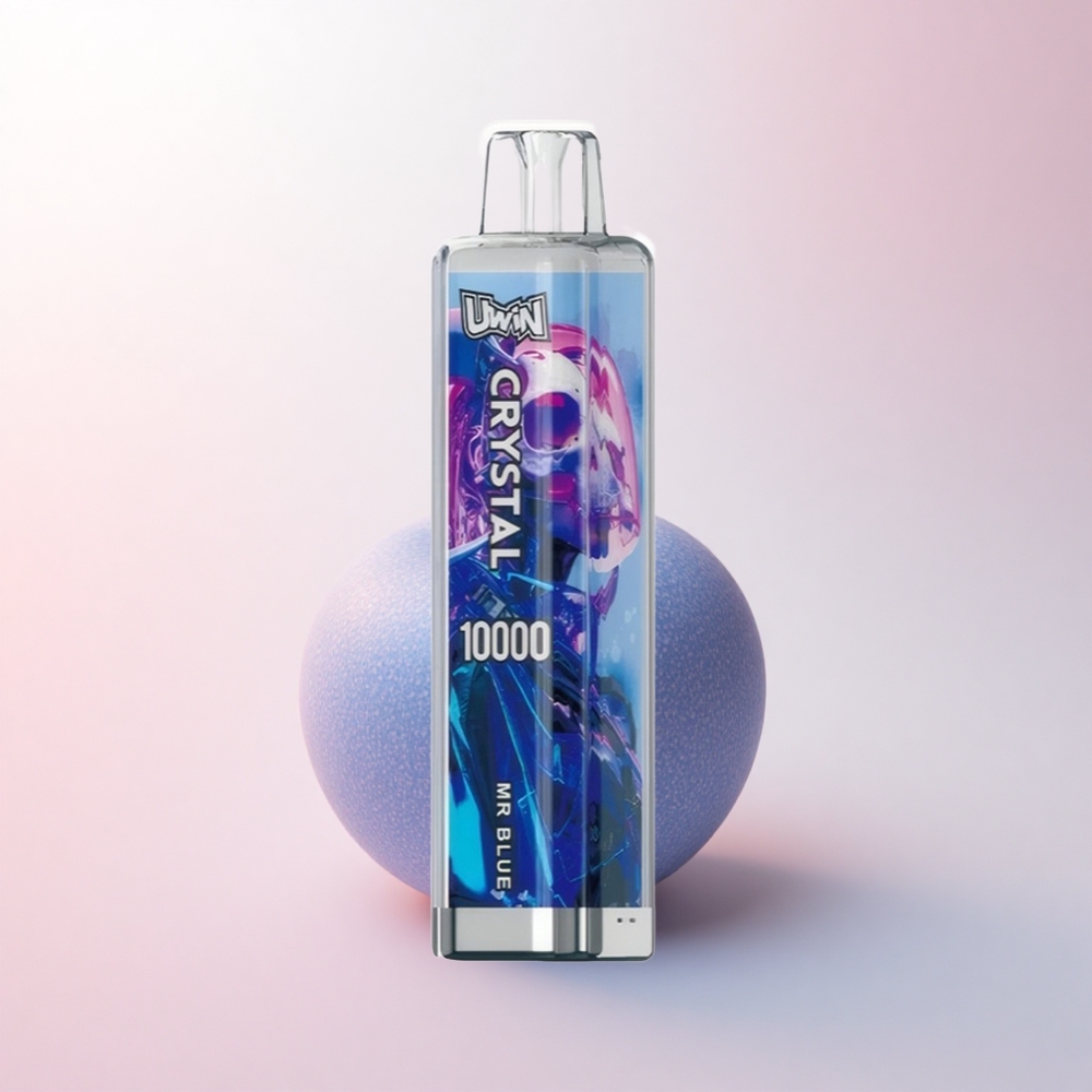 Uwin Crystal 10000 Puffs Mr Blue Crystal 18ml 650mAh RGB