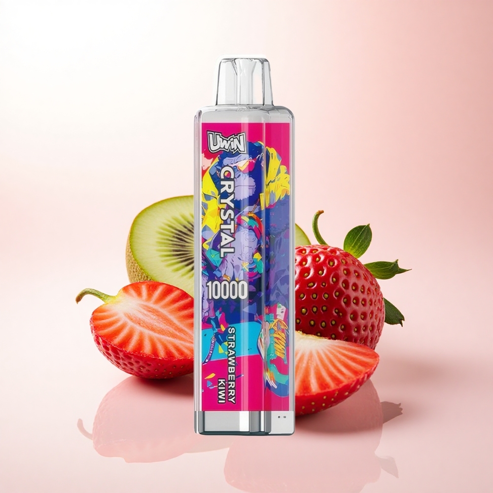 Uwin Crystal 10000 Puffs Strawberry Kiwi RGB 650mAh 18ml