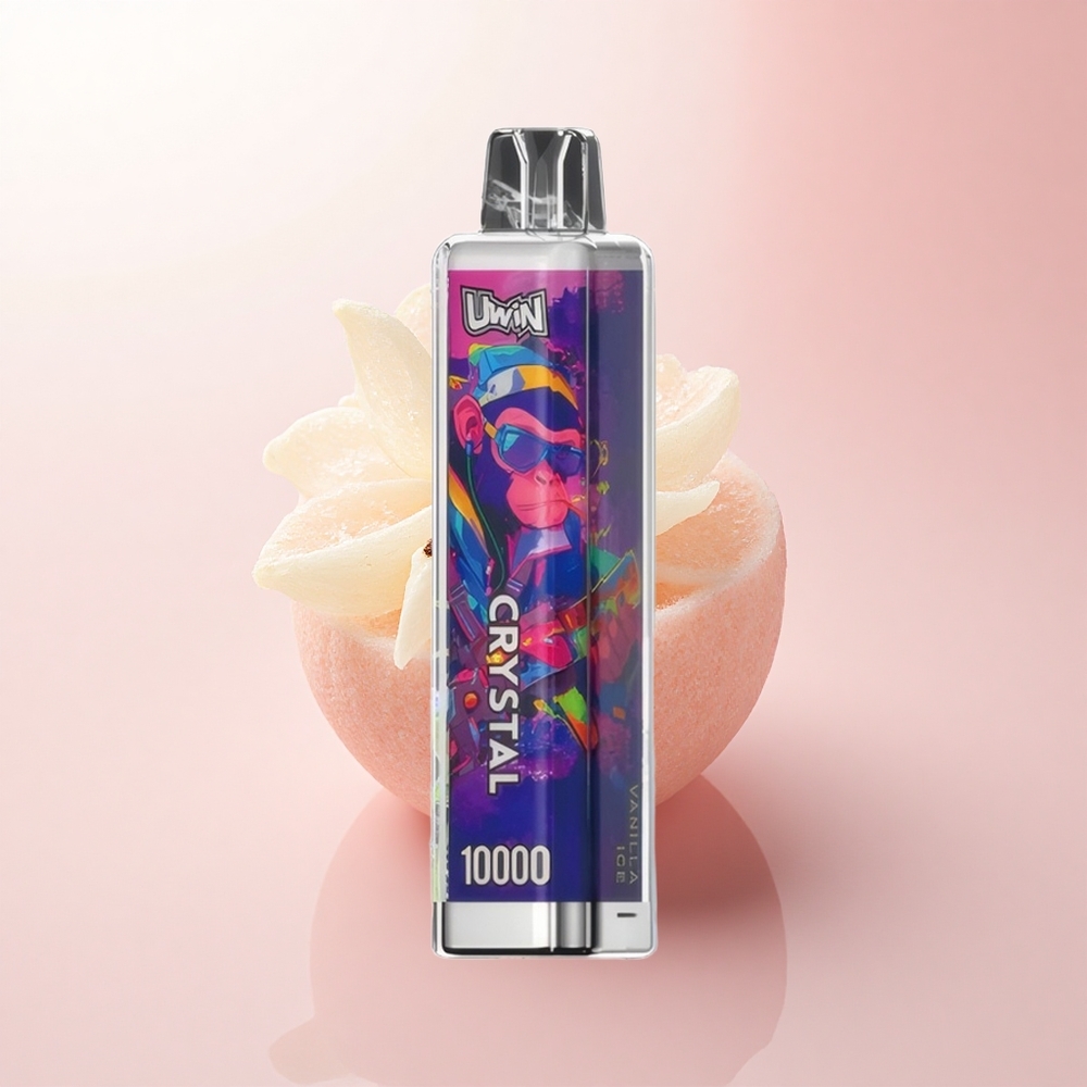 Uwin Crystal 10000 Puffs Vanilla Ice RGB 650mAh 18ml Mesh