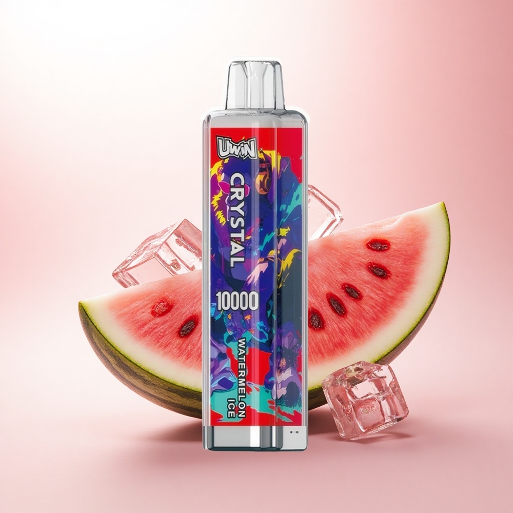 Uwin Crystal 10000 Puffs Watermelon Ice RGB 650mAh 18ml