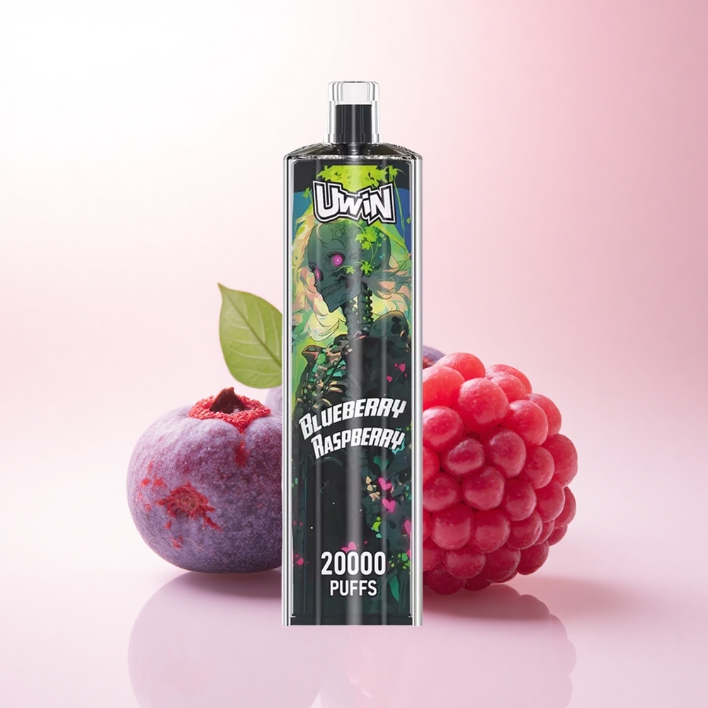 Uwin Shisha Hookah Crystal 20000 Puffs Blueberry Raspberry 22ml Mesh 650mAh
