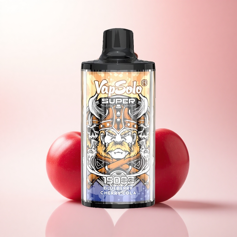 Vapsolo Super 15000 Puffs Cherry Cola 40ml 850mAh Type-C