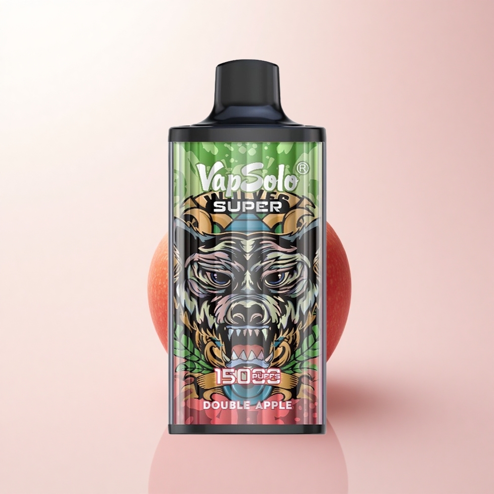 Vapsolo Super 15000 Puffs Double Apple 40ml 850mAh Mesh