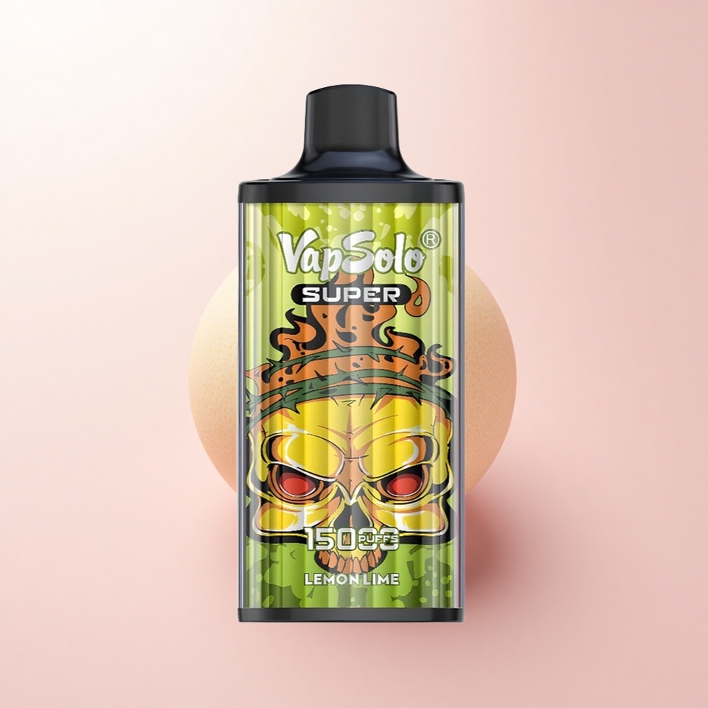 Vapsolo Super 15000 Puffs Lime Lemon 40ml 850mAh