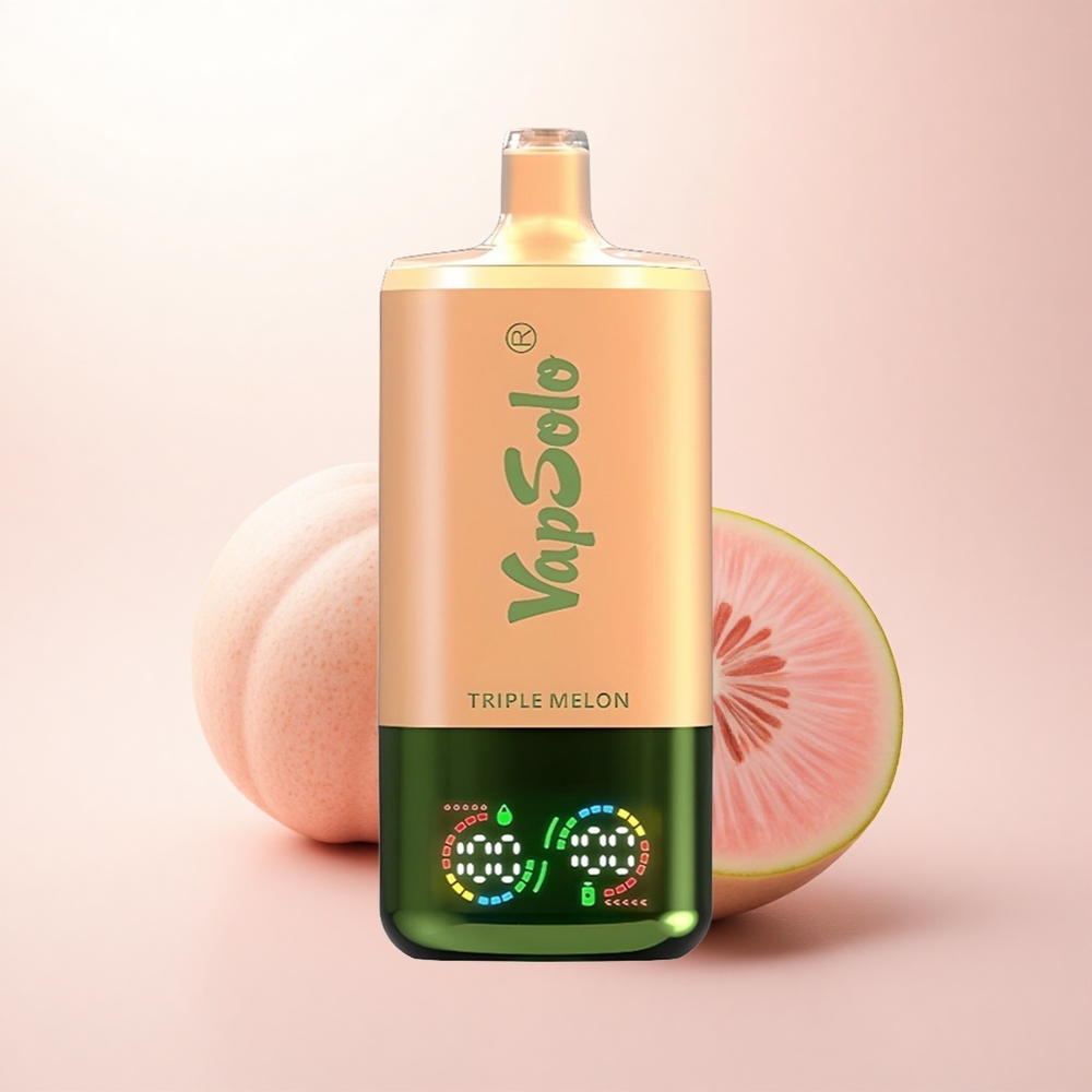 Vapsolo Triple 30000 Puffs Triple Melon 40ml 20mg Nicotine