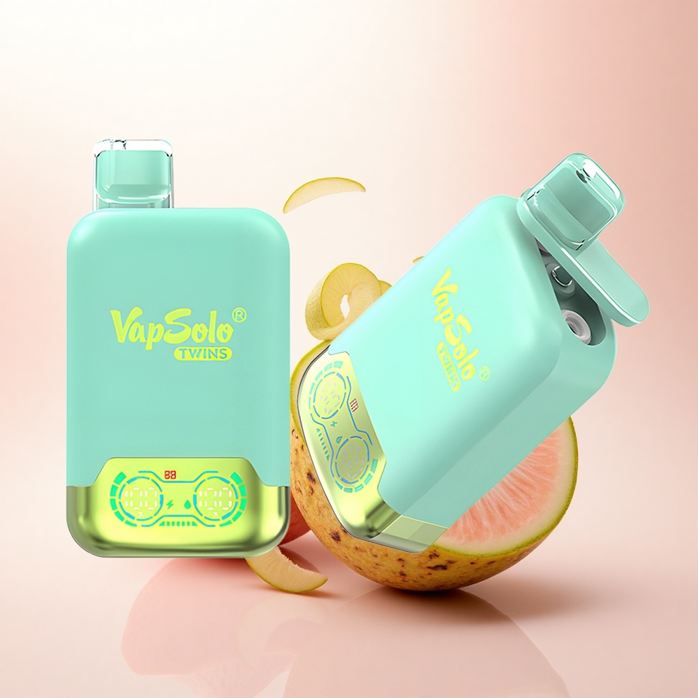 Vapsolo Twins 20000 Puffs Double Melon & Pineapple Coconut 40ml 20mg/ml Nicotine Type-C