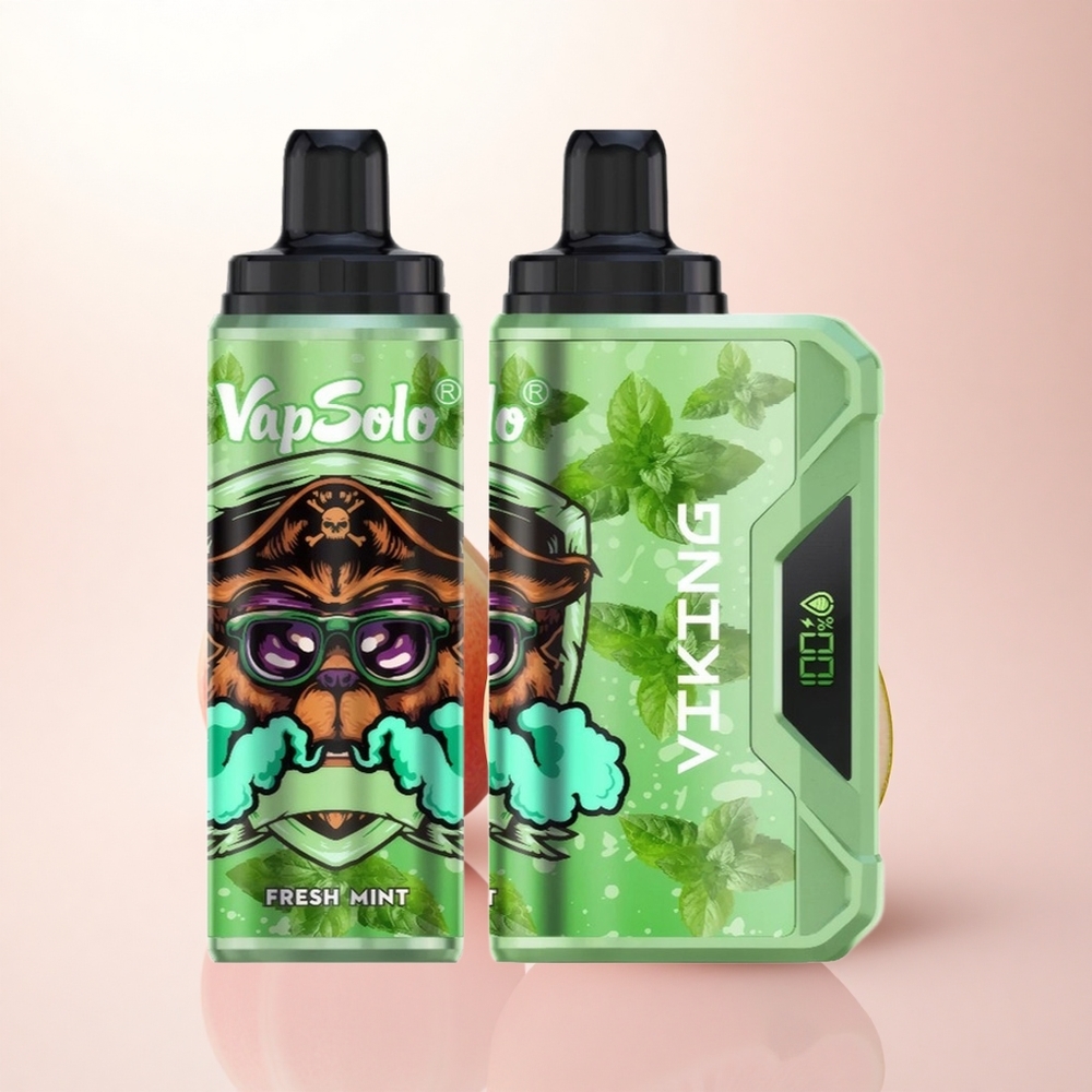 VapSolo VIKING 12000 Puffs Fresh Mint 22ml 20mg Nicotine