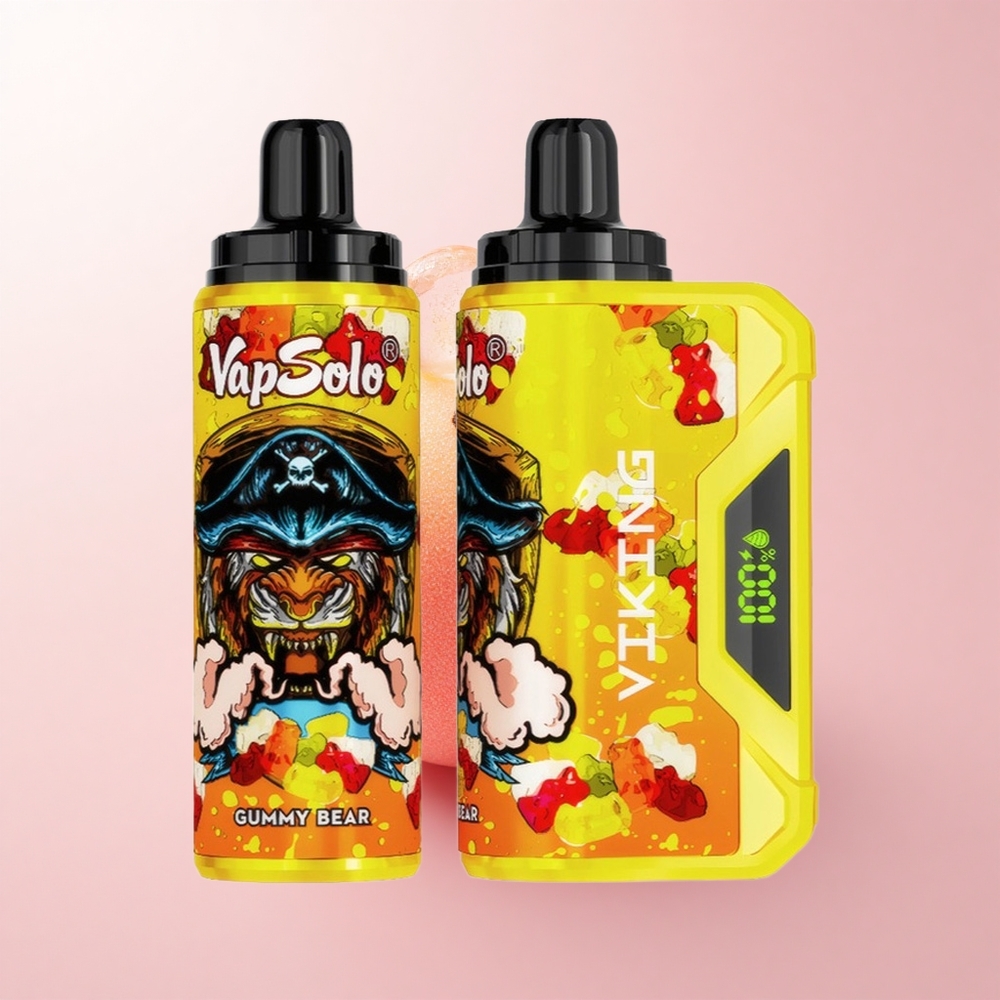 VapSolo VIKING 12000 Puffs Gummy Bear 22ml Nicotine Disposable Vape
