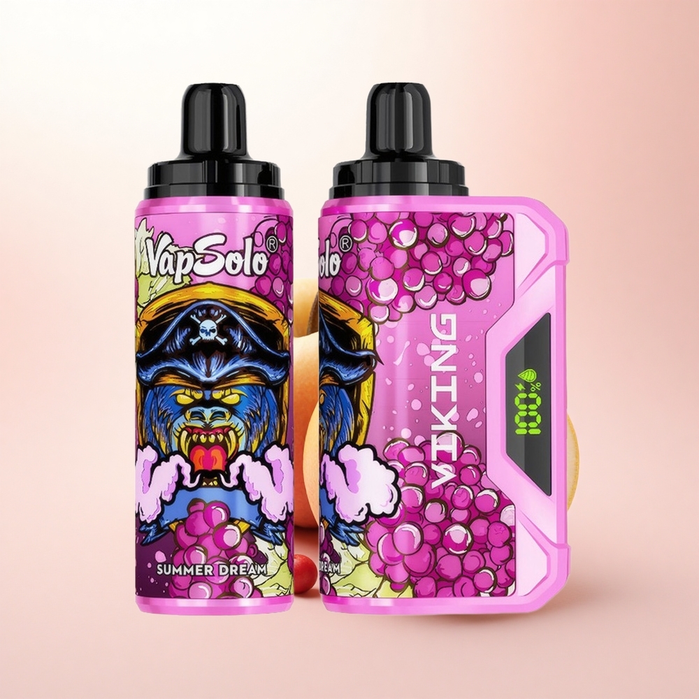 VapSolo VIKING 12000 Puffs Summer Dream 22ml Type-C 20mg Nicotine