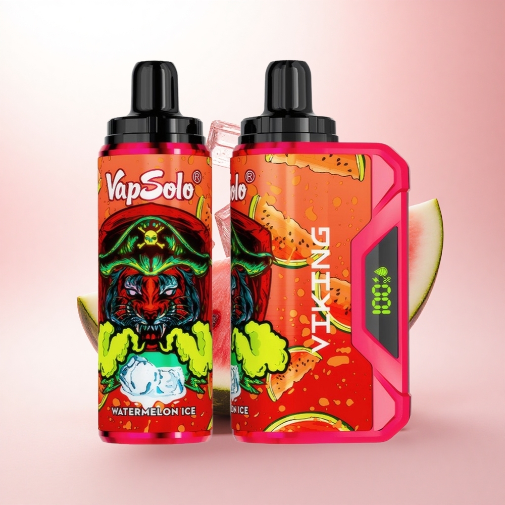 VapSolo VIKING 12000 Puffs Watermelon Ice Type-C 22ml