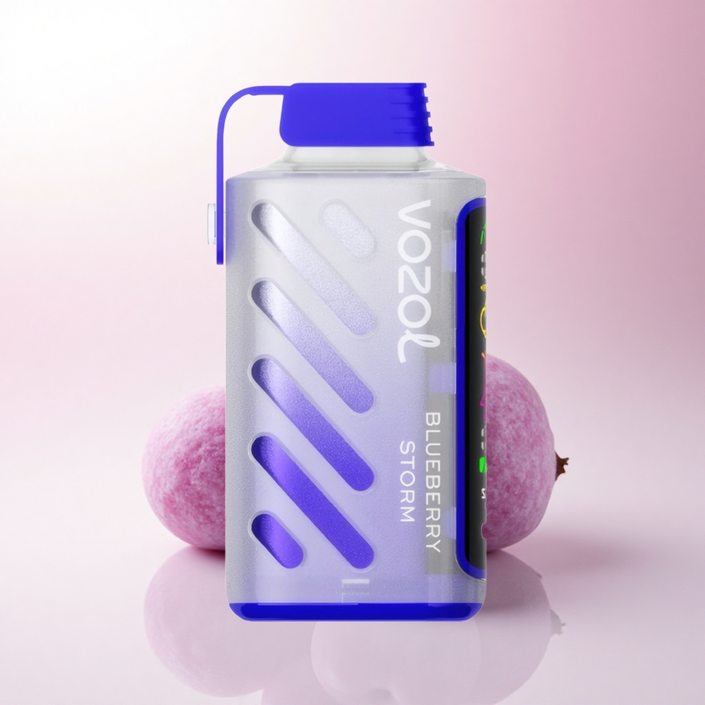 VOZOL Gear Power 20000 Puffs Blueberry Storm Dual Mesh 20mL 5% Nicotine