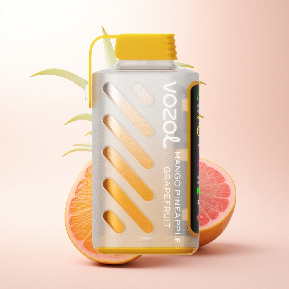 VOZOL Gear Power 20000 Puffs Mango Pineapple Grapefruit Dual Mesh 20mL 5% Nicotine