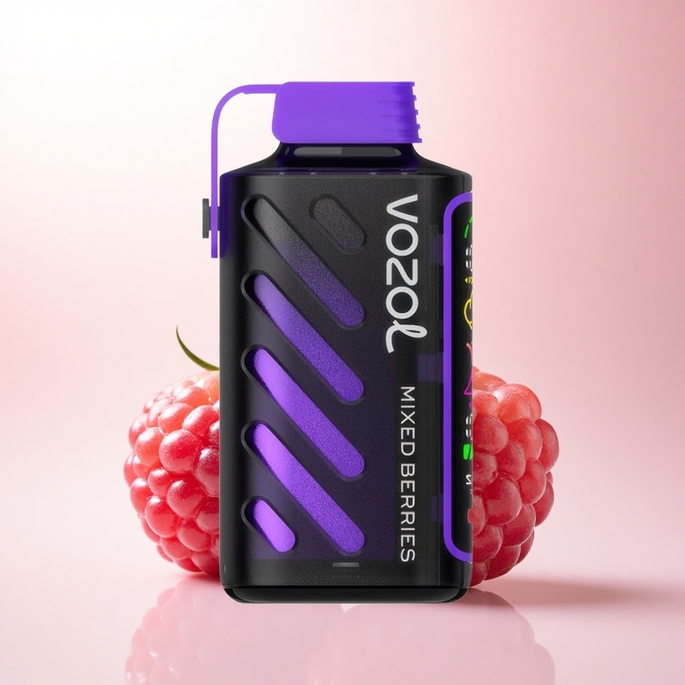 VOZOL Gear Power 20000 Puffs Mixed Berries Dual Mesh Coil 20mL Nicotine 50mg