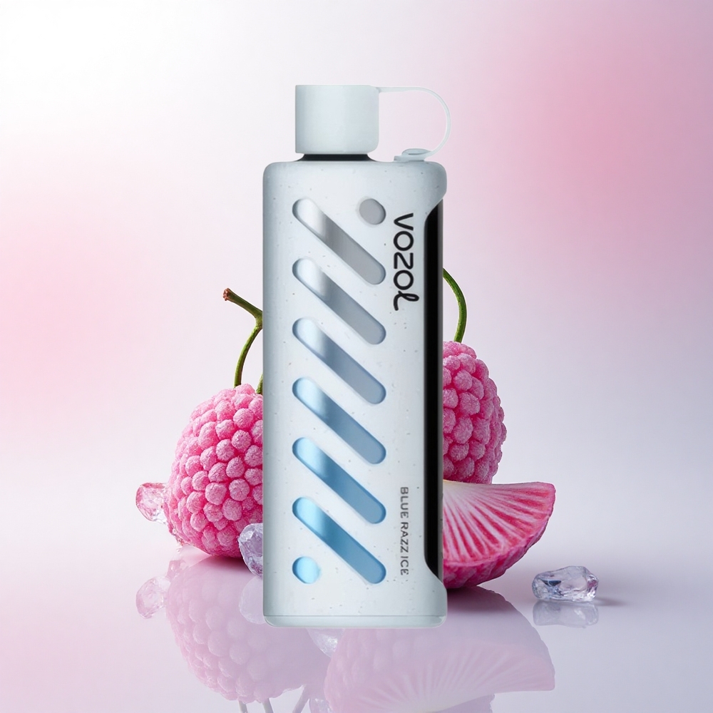 VOZOL Gear Shisha 25000 Puffs Blue Razz Ice - Dual Mesh 1000mAh