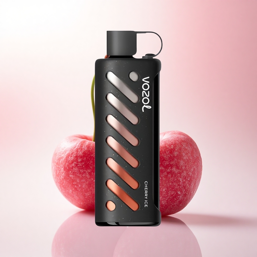 VOZOL Gear Shisha 25000 Puffs Cherry Ice Dual Mesh 5mg Nicotine