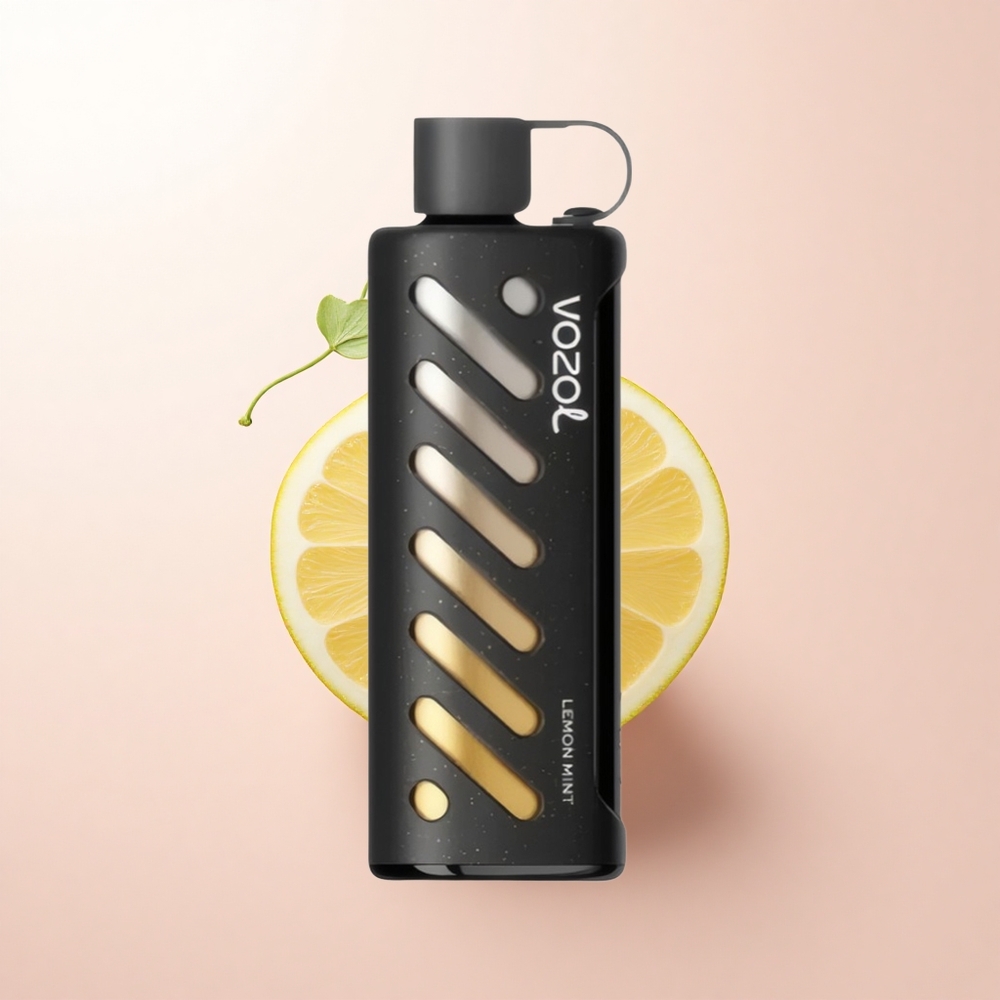 VOZOL Gear Shisha 25000 Puffs Lemon Mint 1000mAh Dual Mesh