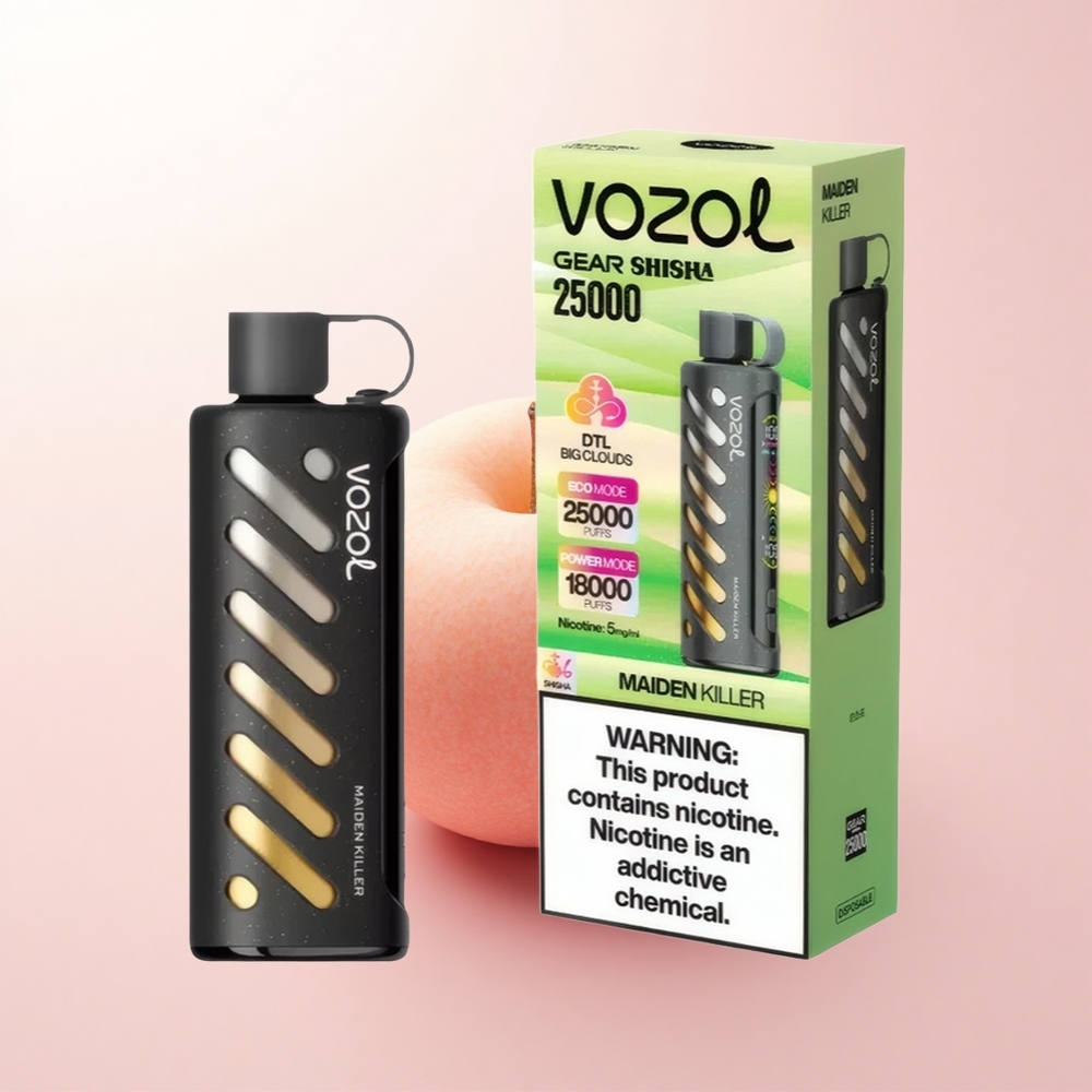 VOZOL Gear Shisha 25000 Puffs Maiden Killer 1000mAh Dual Mesh S.i.L.C Tech