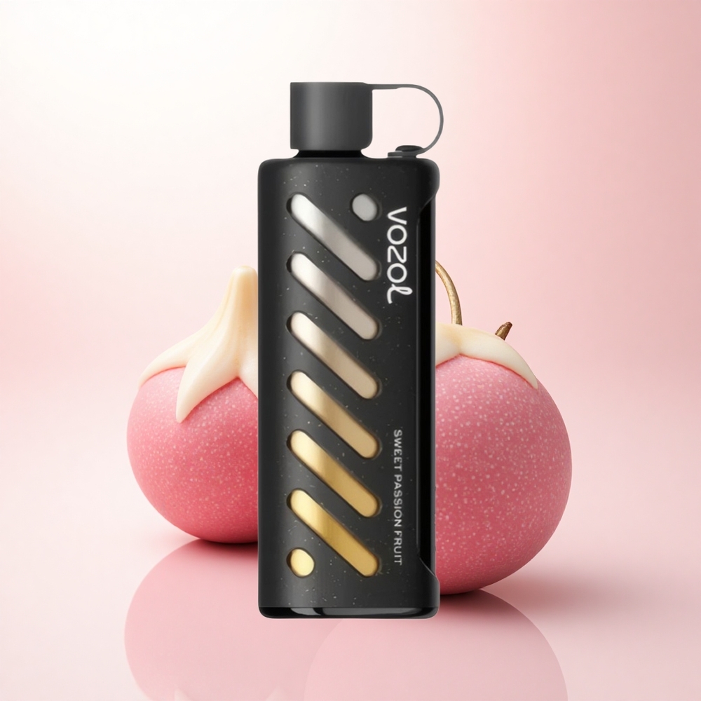 VOZOL Gear Shisha 25000 Puffs Sweet Passion Fruit Dual Mesh 5mg Nicotine 1000mAh
