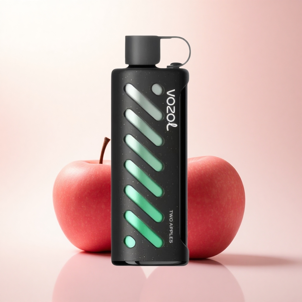 VOZOL Gear Shisha 25000 Puffs Two Apples Dual Mesh 1000mAh 5mg Nicotine