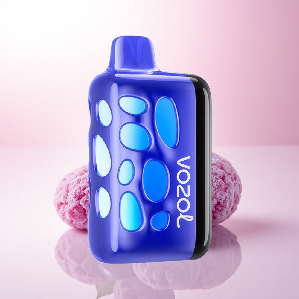 VOZOL RAVE 40000 Puffs Glowberry Ice 1000mAh Beat-Synced