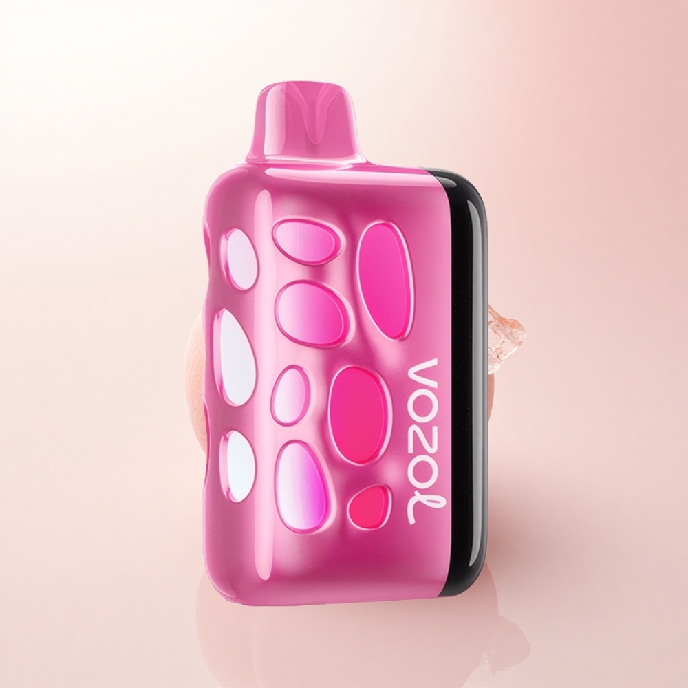 VOZOL RAVE 40000 Puffs Peach Ice 1000mAh Beat-Synced Party Mode