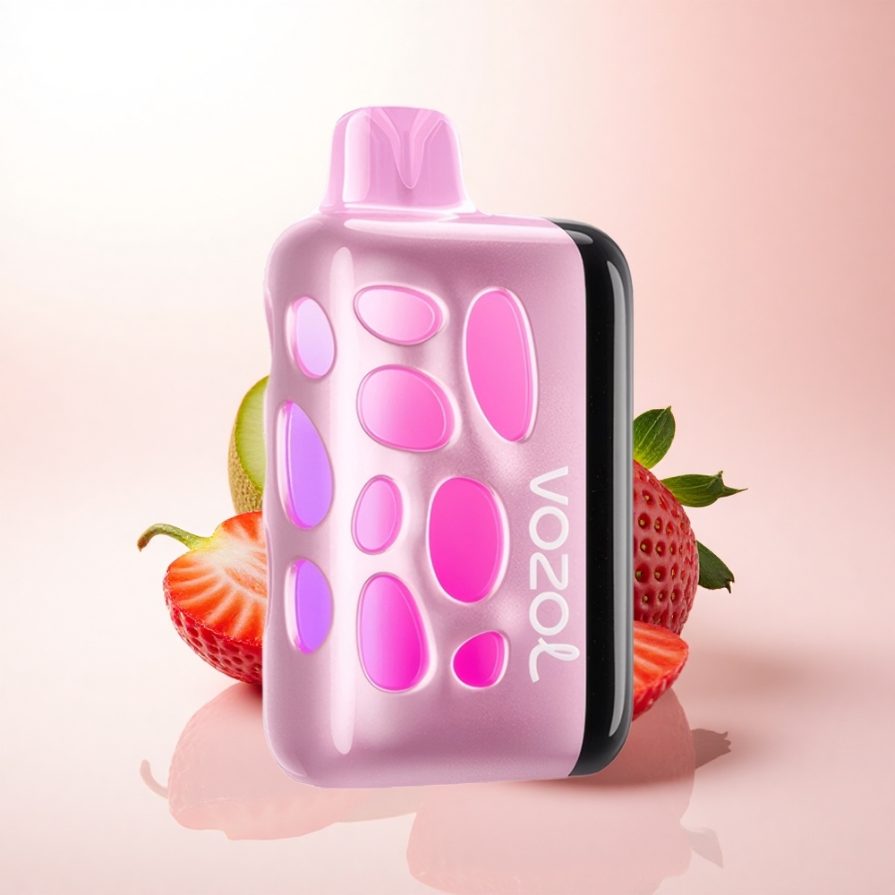VOZOL RAVE 40000 Puffs Strawberry Kiwi Eclipse Vibrant Glow 1000mAh