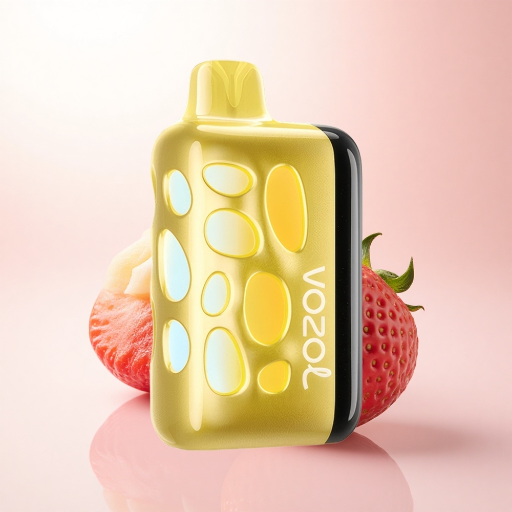 VOZOL RAVE 40000 Puffs Strawberry Mango Glow Charger 1000mAh