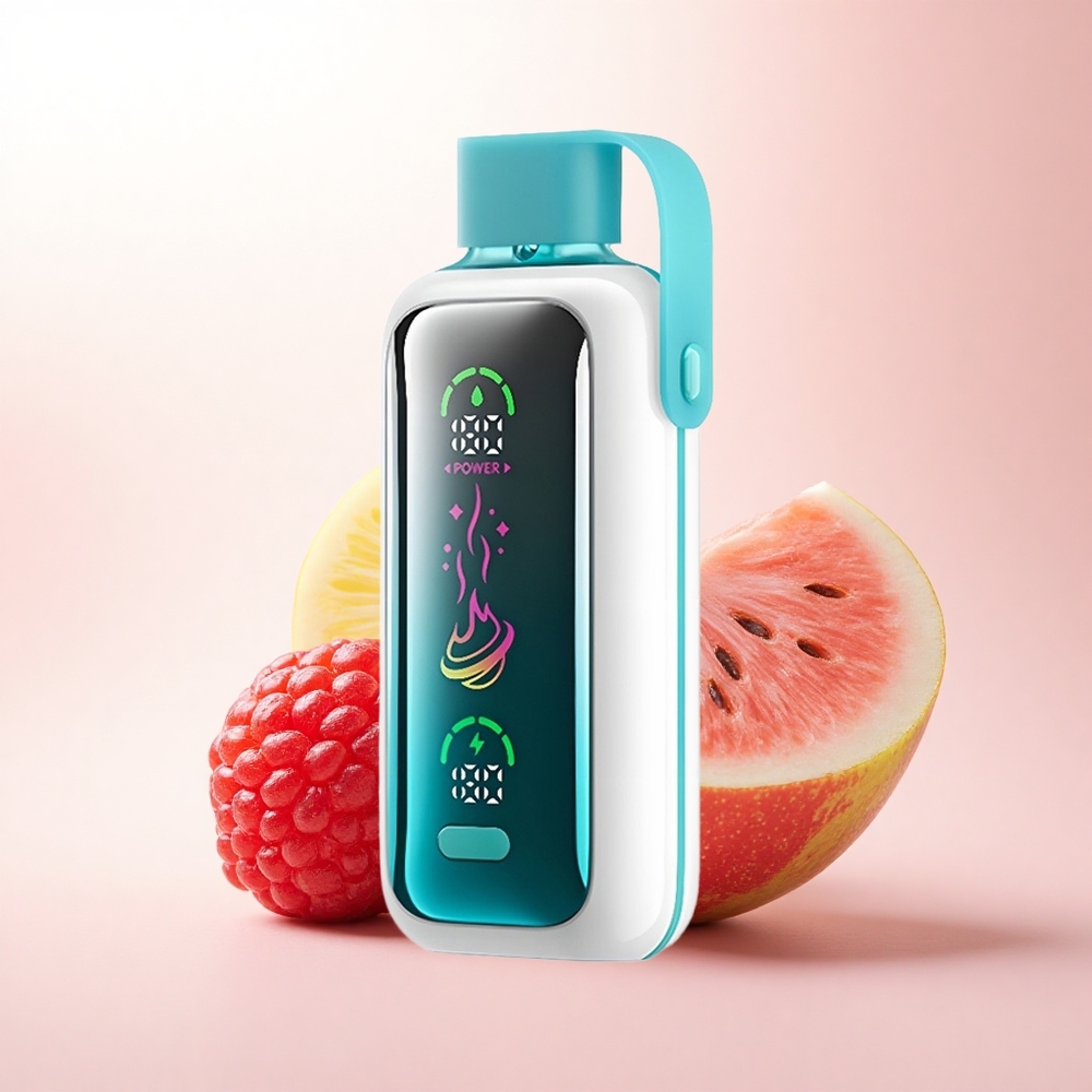 VOZOL Star 20000 Puffs Raspberry Apple Watermelon Pineapple 650mAh Dual Mesh 0mg/ml Nicotine