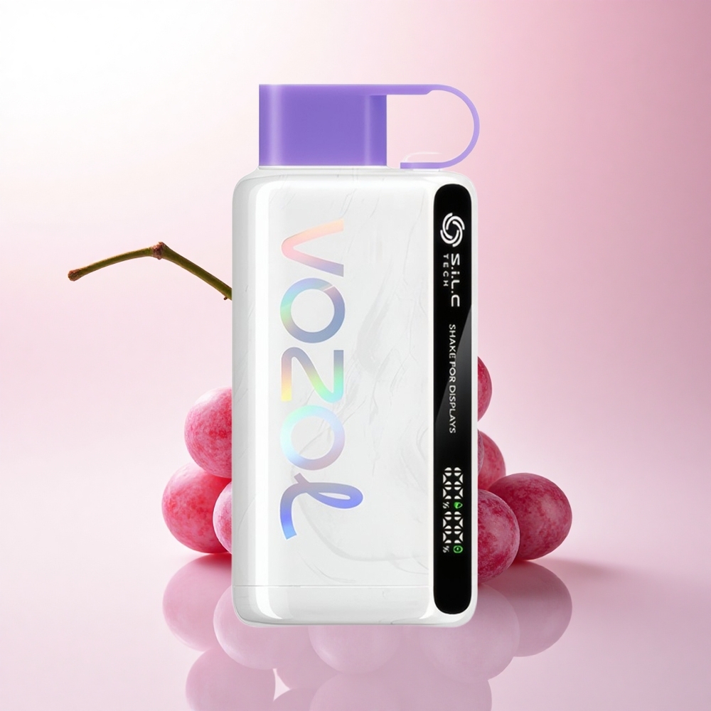 VOZOL STAR 9000/12000 Puffs Grape Ice Recycled 650mAh Shake Display