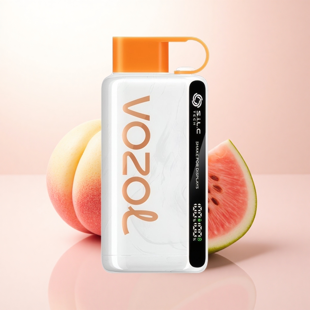 VOZOL STAR 9000/12000 Puffs Peach Mango Watermelon 650mAh Shake Display