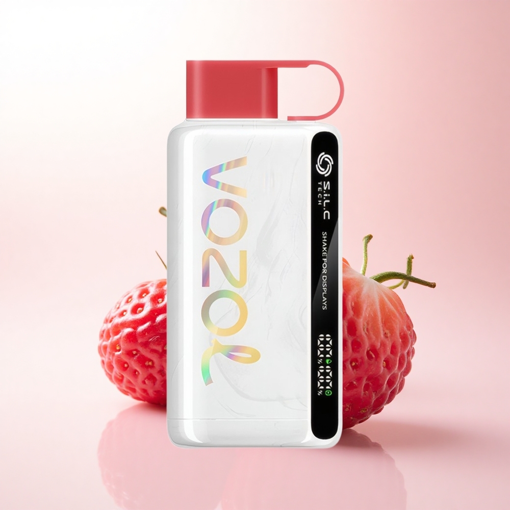 VOZOL STAR 9000/12000 Puffs Strawberry Raspberry Cherry 650mAh Shake Display