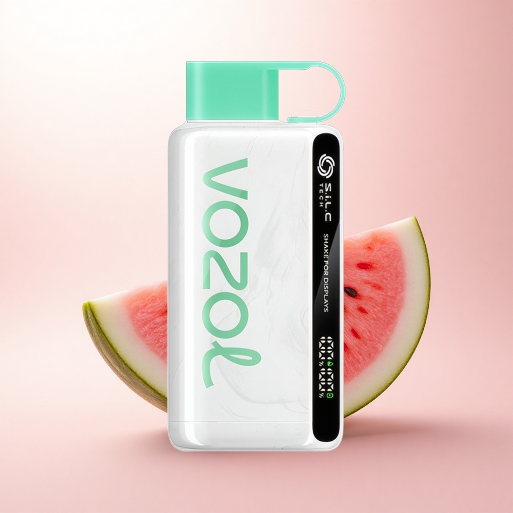 VOZOL STAR 9000/12000 Puffs Watermelon Bubble Gum Recycled Plastic 650mAh