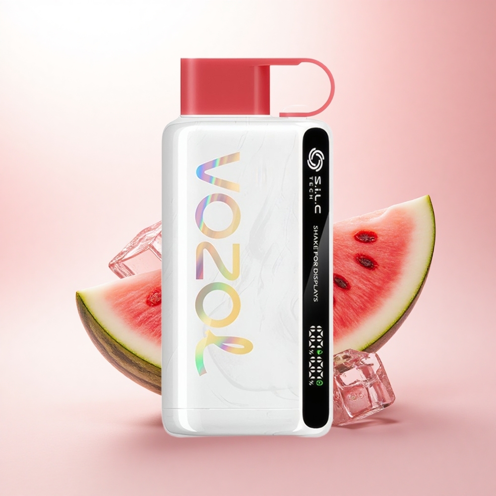 VOZOL STAR 9000/12000 Puffs Watermelon Ice Shake Charge 650mAh