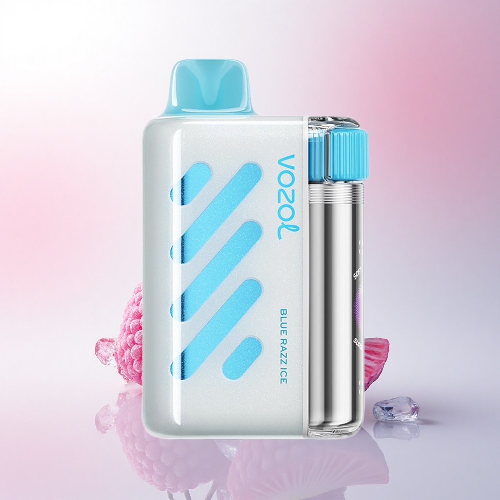 VOZOL VISTA 40000 Puffs Mesh Blue Razz Ice 2% Nicotine 1000mAh Rechargeable